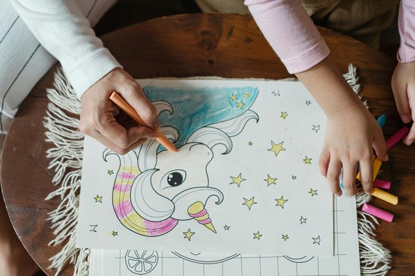 Découvrez l'univers enchanté du coloriage licorne